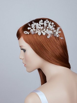 Bridal headpiece Ice Queen