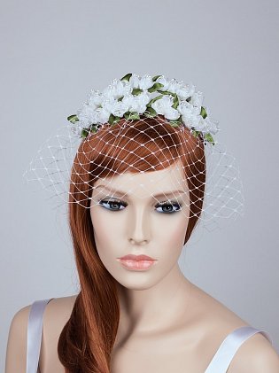Bridal headwear Polina