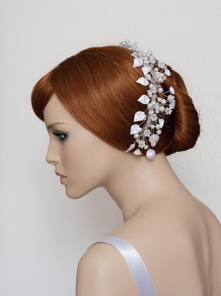 Bridal headpiece Winter Dream