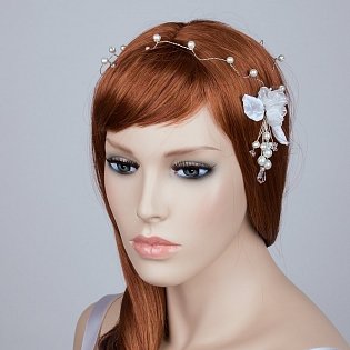 Svatební vlasová ozdoba Pearl Crown