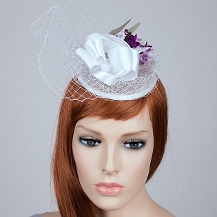 Svatební klobouček Greta
